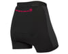 Image 2 for Endura Women's Engineered Padded Boxer (Black) (w/ Clickfast)